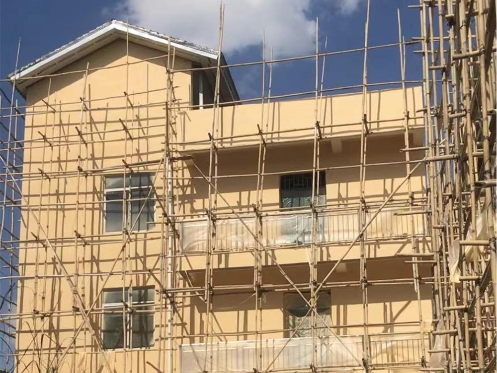 廣西鄉(xiāng)村風貌改建工程邕寧區(qū)屯亮風貌工程選用金洋真石漆